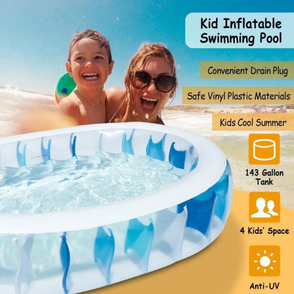 Durable Outdoor Foldable Swimming Pool : Suitable For small Family - Image 5