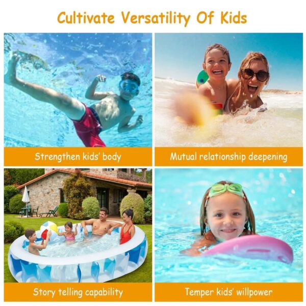Durable Outdoor Foldable Swimming Pool : Suitable For small Family - Image 3