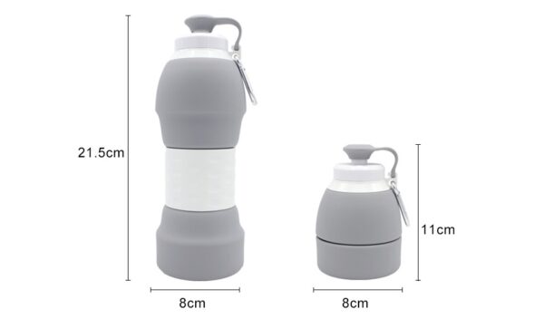 Silicone Folding Water Bottle - Image 9