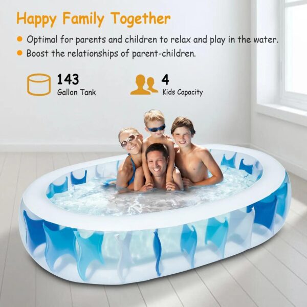 Durable Outdoor Foldable Swimming Pool : Suitable For small Family - Image 4